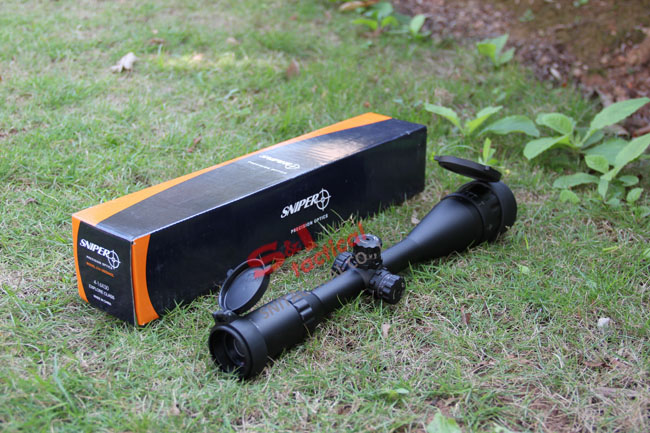 4-16x50 Mil-Dot Green/Red Illuminate Rifle Scope AO Adjustment